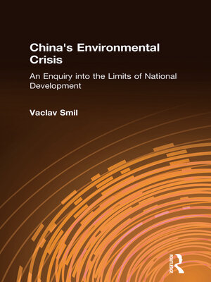 cover image of China's Environmental Crisis
